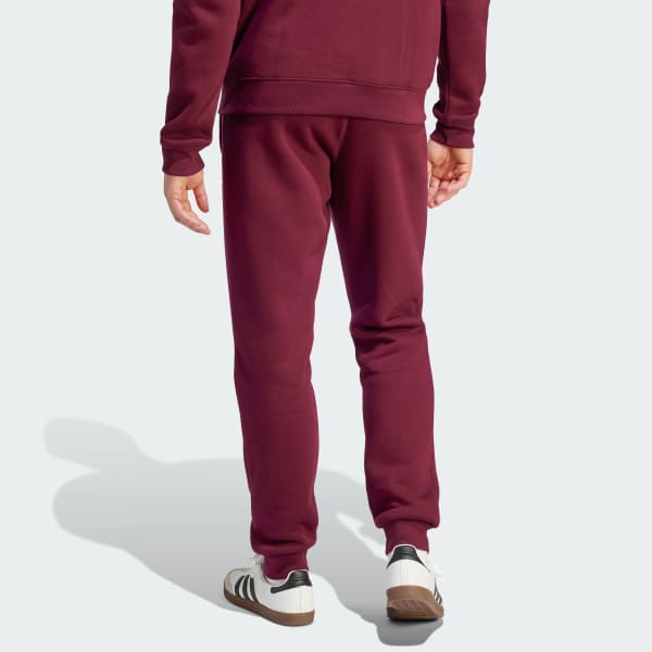 adidas Trefoil Essentials Joggers Burgundy adidas Ireland