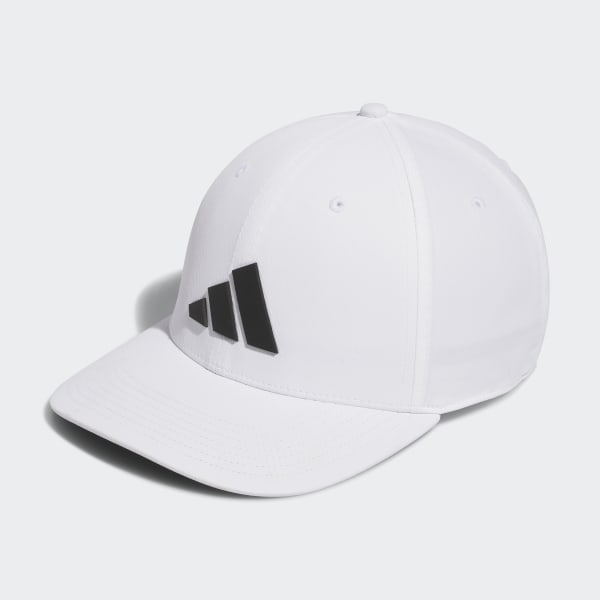 White Tour Snapback Golf Hat