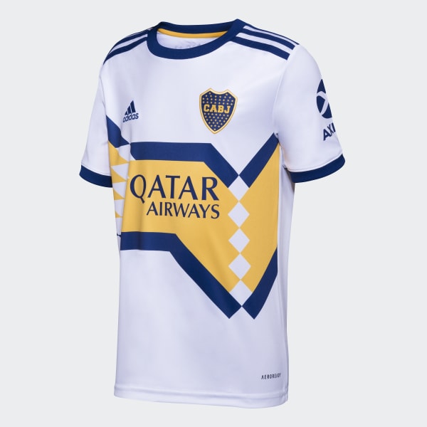 adidas Camiseta Visitante Boca Juniors 20/21 - Blanco | adidas Argentina