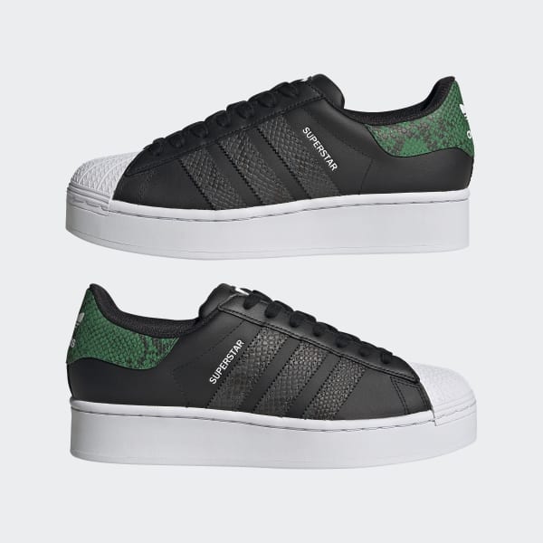 Adidas superstar bold verde top