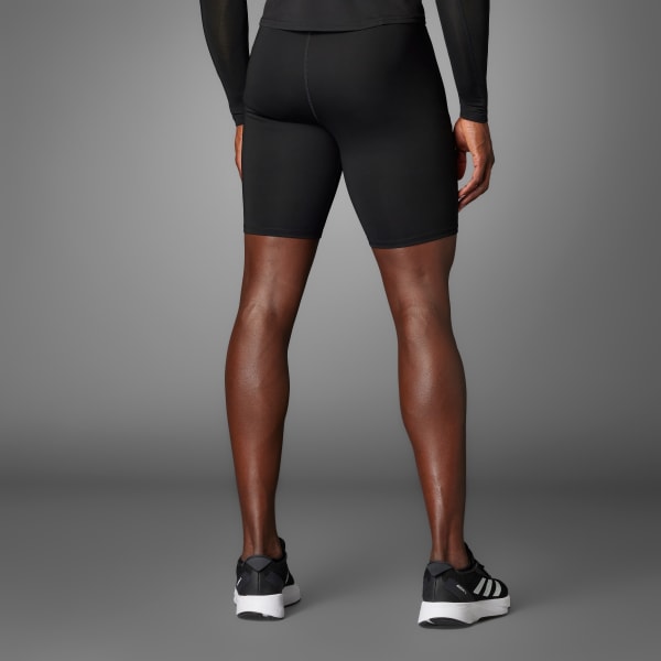 Black Adizero Essentials Running Short Tights