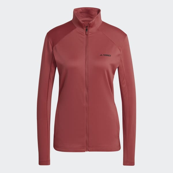 Red Terrex Multi Primegreen Full-Zip Jacket