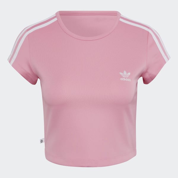 Pink adidas top top