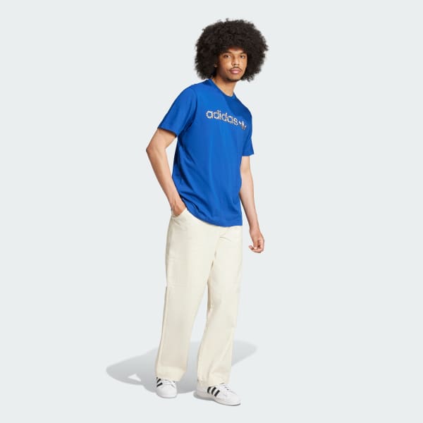 Blue Graphics Tee