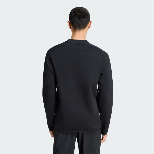 Sort Real Madrid Tiro Travel Crew sweatshirt