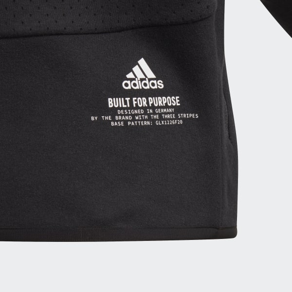 Μαύρο adidas Z.N.E. Loose Full-Zip Hoodie