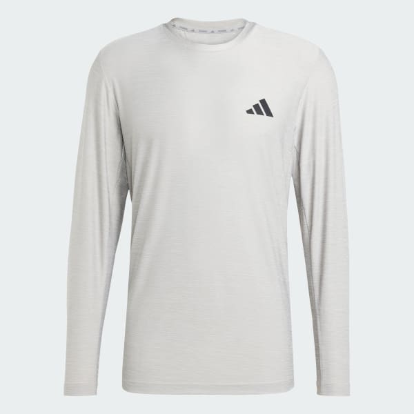 Gri Train Essentials Uzun Kollu İçlik Tişört