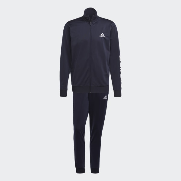 modrá Primegreen Essentials Linear Logo Tracksuit