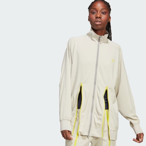 Adidas originals x farm multi print maxi track sales jacket