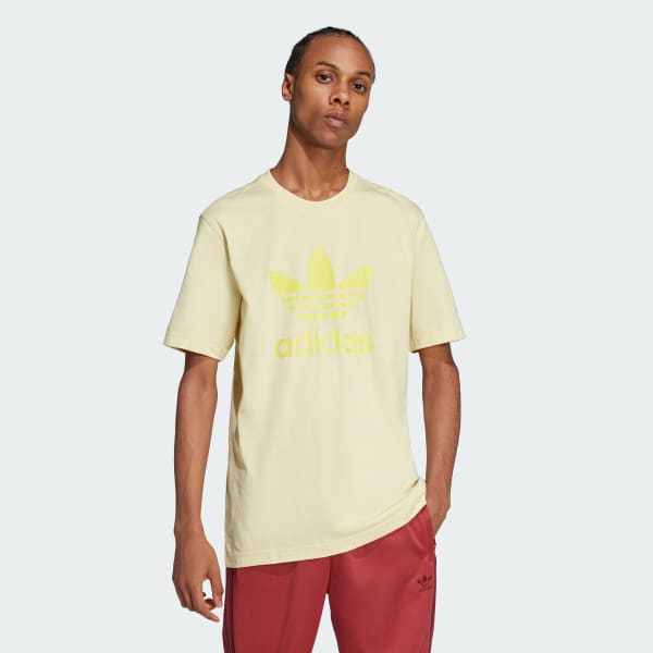 Yellow Adicolor Trefoil Tee