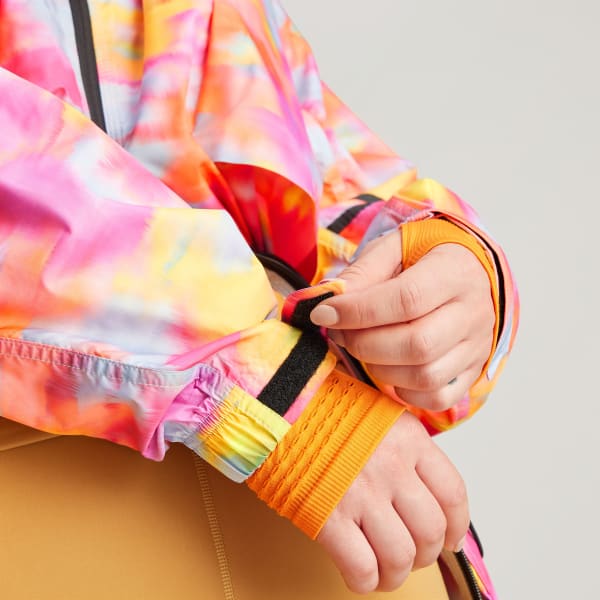 adidas by Stella McCartney プリントロングパーカー - イエロー adidas by Stella McCartney プリントロングパーカー - イエロー