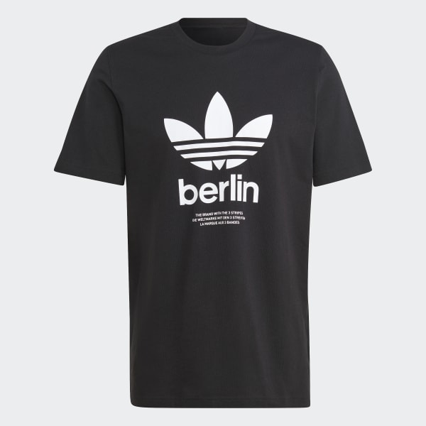 adidas Icone Berlin City Originals T Shirt Black adidas UK