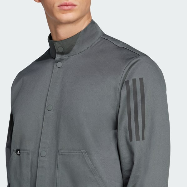 adidas Trackstand Utility Cycling Jacket - Grey | Free
