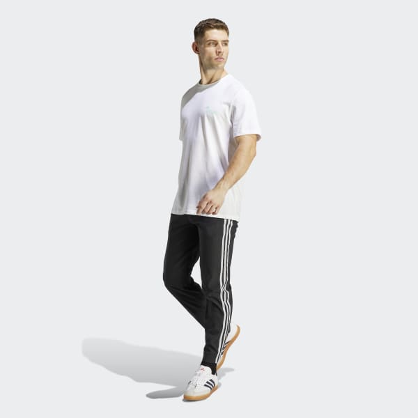 Hvid Cycling Graphic kønsneutral T-shirt