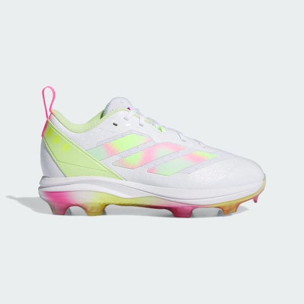 Blanc Chaussure à crampons Adizero Instinct TPU Sis Bates Enfants