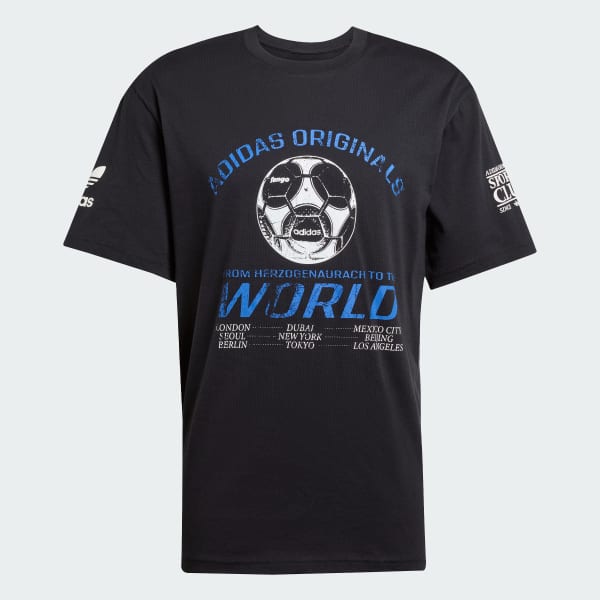 Sort 90s Football Graphic T-shirt