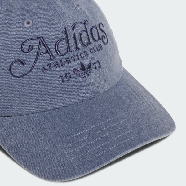 Blue 워시드 야구 모자