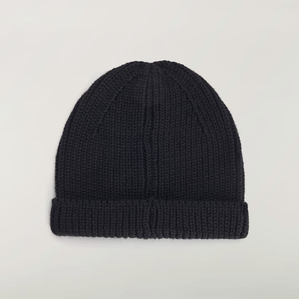 Nero Y-3 Chunky Knit Beanie