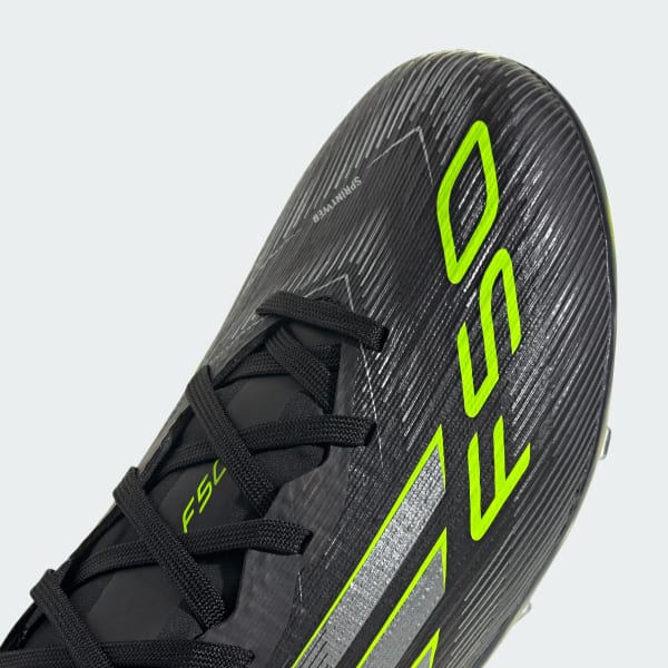 シューズ adidas ELITE F50 adidas F50 Elite FG Stealth Victory - Core Black/Iron Metal