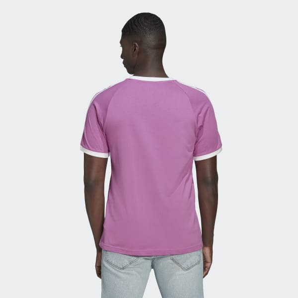 paars Adicolor Classics 3-Stripes T-shirt 14212