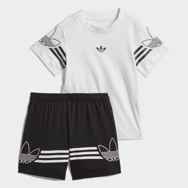 boys adidas short set