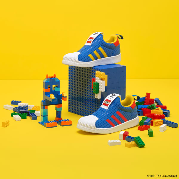 Blue adidas Superstar 360 x LEGO® Shoes LRX87
