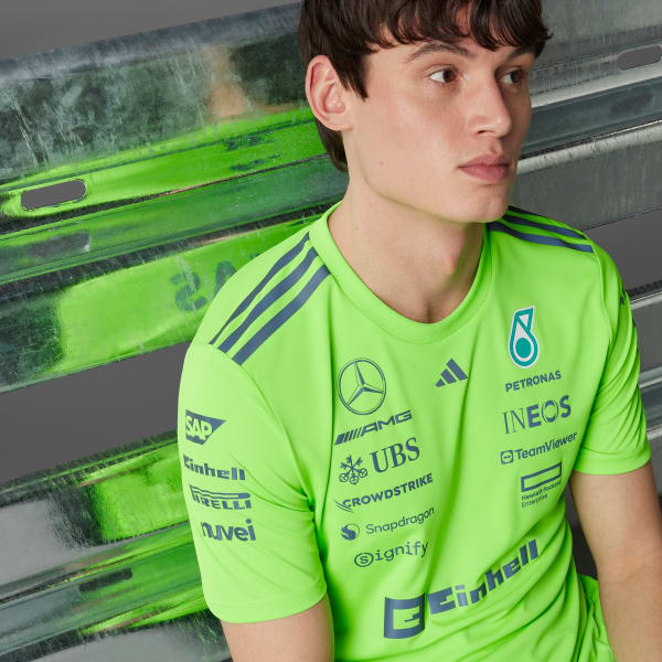 adidas MERCEDES - AMG PETRONAS FORMULA ONE TEAM SET UP TEE