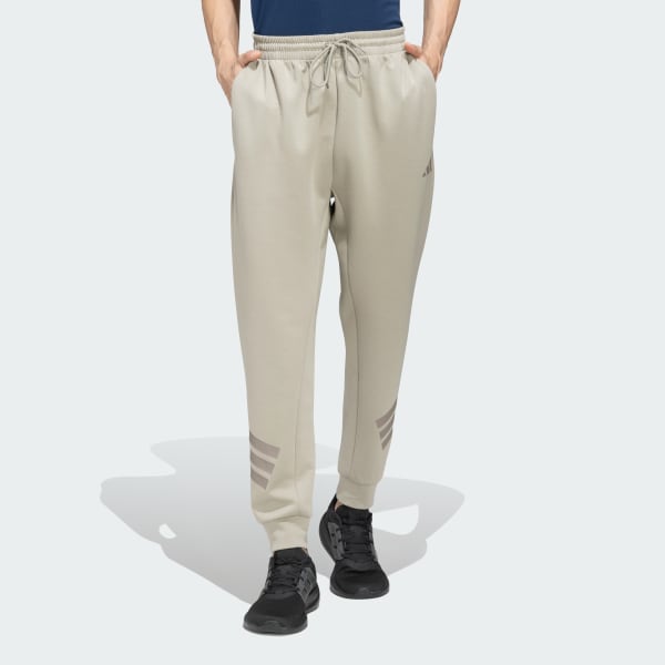 adidas Future Icons Stripes Pants Beige adidas India