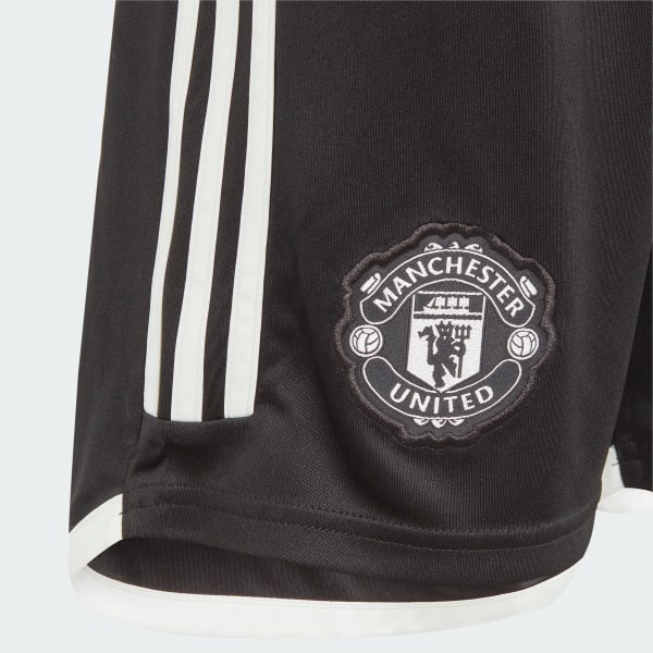 Svart Manchester United 23/24 Bortashorts