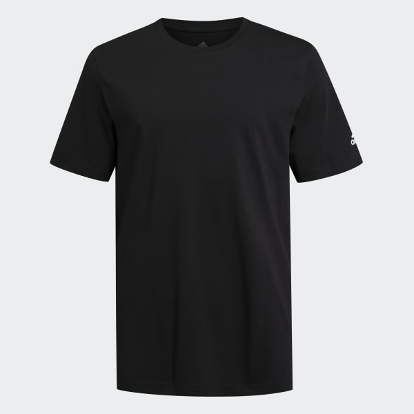 สีดำ เสื้อยืดพิมพ์ลาย Athletics