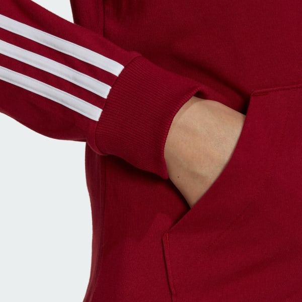 Maroon adidas zip new arrivals up jacket