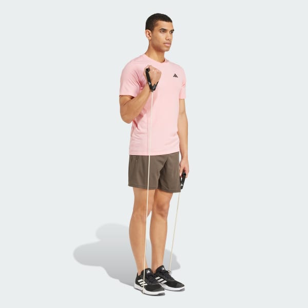 Green Train Essentials Logo Training Shorts