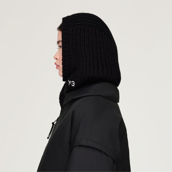 adidas Y-3 Knitted Hood - Black | adidas UK
