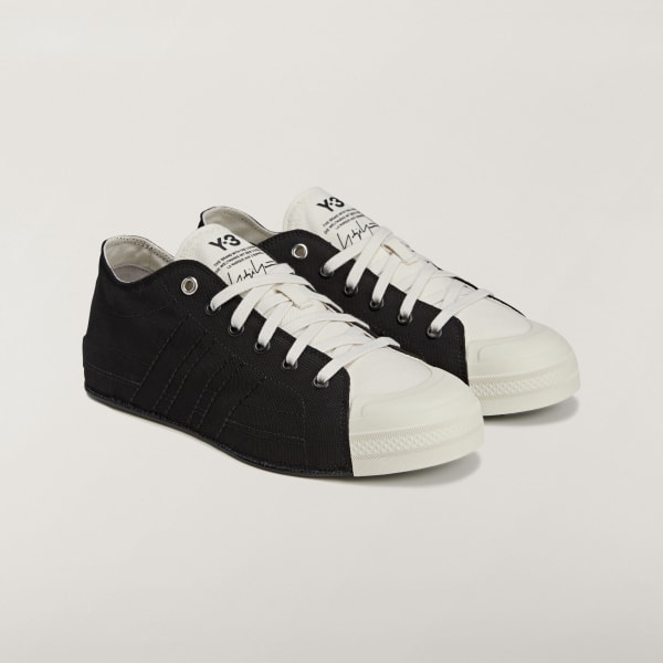 Y-3 ◆ NIZZA LOW SNEAKER Y-3 Black Nizza Low Sneakers Y-3