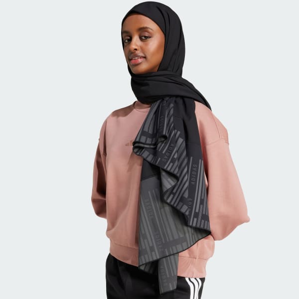 Black Emerging Harmony Head Scarf