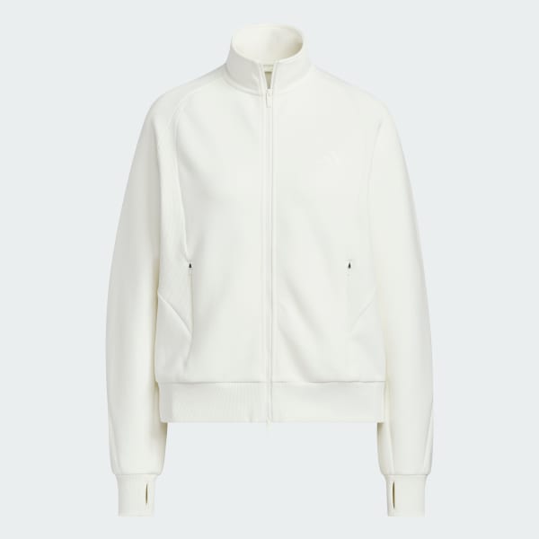 White 여성용 소프트 럭스 루스 재킷