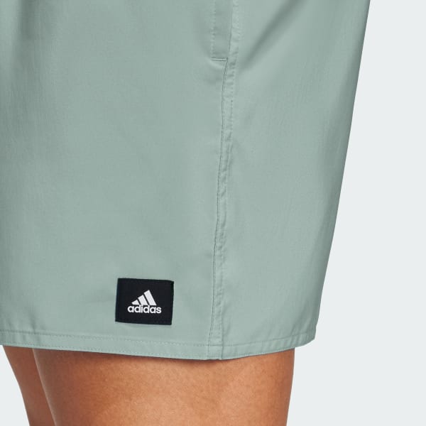 Adidas Solid CLX Short-Length Swim Shorts WHERE TO BUY