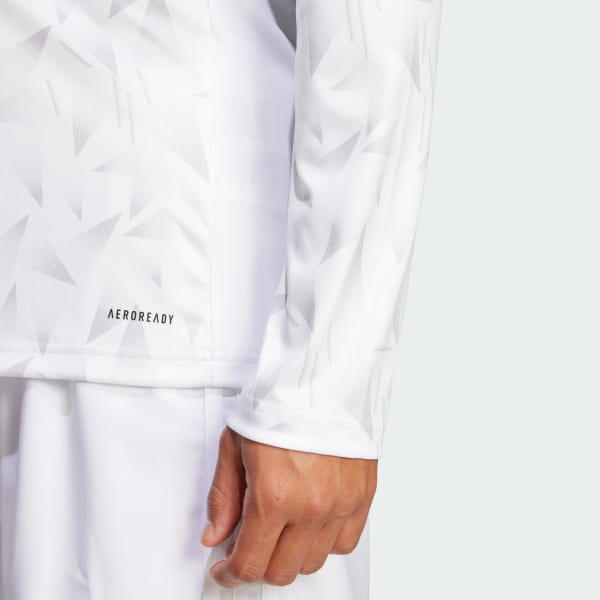 adidas Team Icon 25 Long Sleeve Jersey - White | Free Shipping