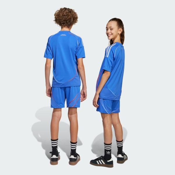 Azul Short Local Universidad de Chile 2025