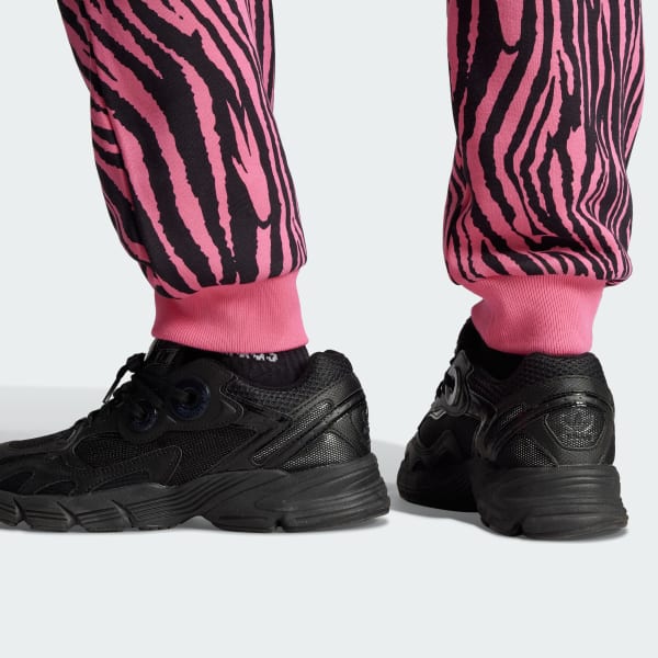 adidas Pants Deportivos Allover Zebra Animal Print Rosa adidas Mexico