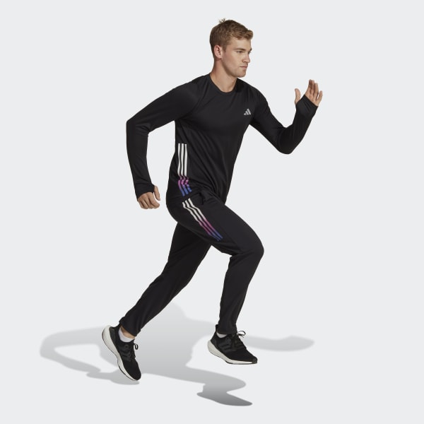 adidas Run Icons 7/8 soft shell Running Trousers - Black