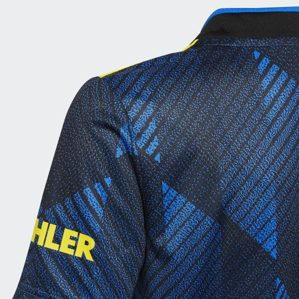 modrá Dres Manchester United 21/22 Third