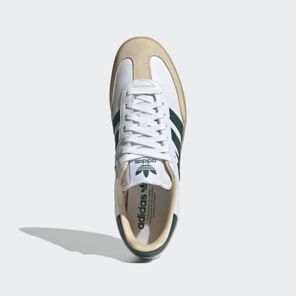 【adidas】SAMBA OG ★JS3831★ ホワイト/グリーン ユニセックス adidas Samba OG Shoes - White | Free Shipping with adiClub