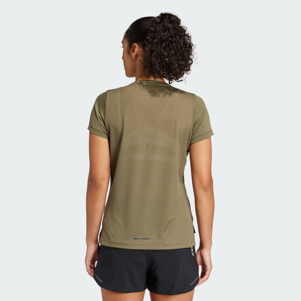 Verde Polera de Trail Running Terrex Agravic