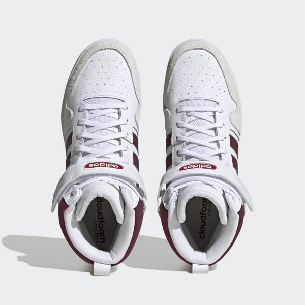 bílá PostMove Mid Cloudfoam Super Lifestyle Basketball Mid Classic Shoes