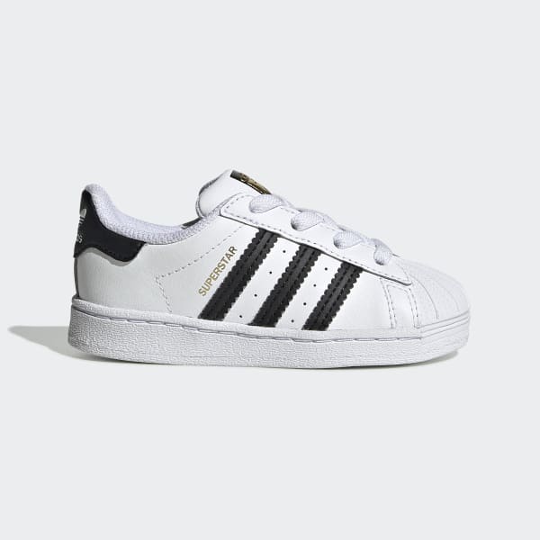 Naar Minimaliseren Steil Superstar wit-zwarte peuterschoenen | adidas Nederland