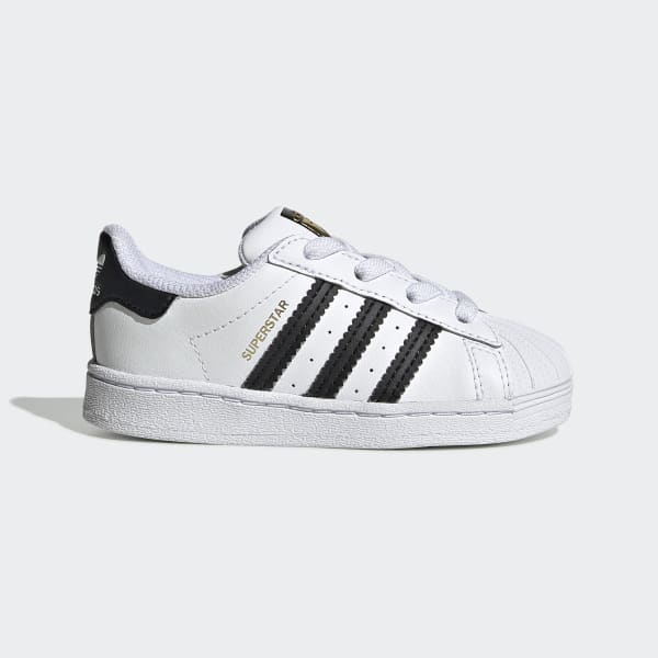 Toddler Superstar Cloud White and Core Black Shoes | adidas US