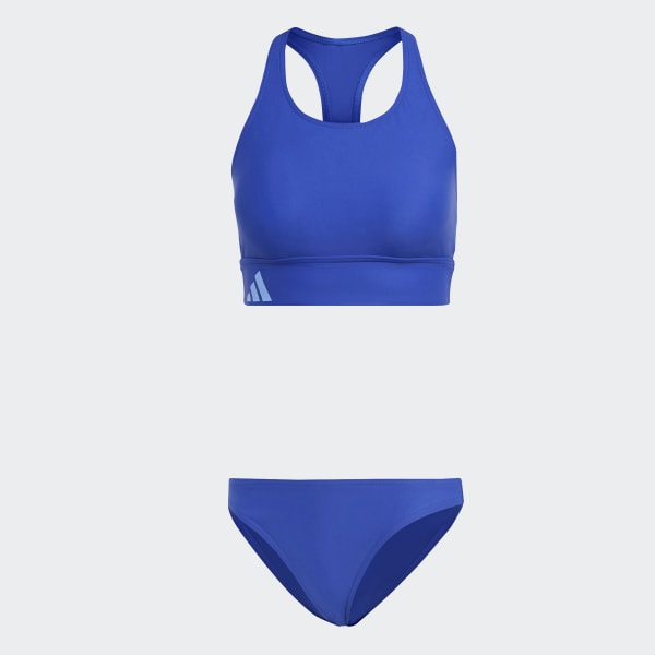 Blauw Branded Beach Bikini