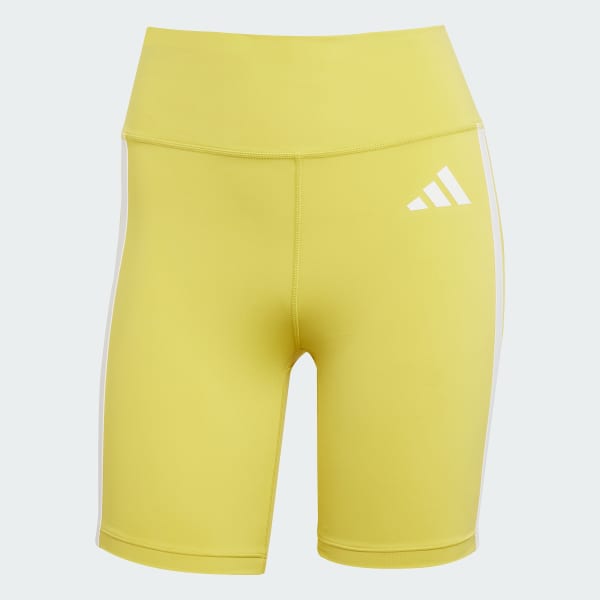 Mau-vang Quần Short Legging 3 Sọc Optime Essentials