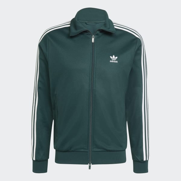 green adidas track jacket men's